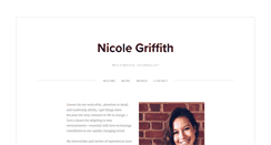 Desktop Screenshot of nicolegriffith.com