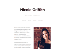 Tablet Screenshot of nicolegriffith.com